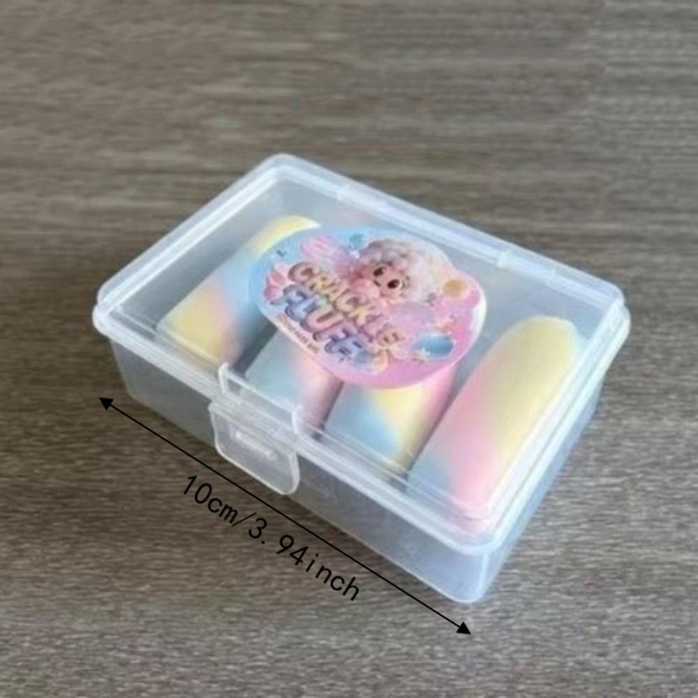 Rainbow Candy Wax Skin Squeeze Toy Satisfying Sound Crunchy Squeeze Crispy Squishy  Children Gifts