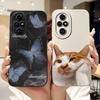 For Honor 200 Pro Case ELP-AN00 Phone Cover Popular Flower Avocado Soft Silicone Matte Fundas For Honor 200Pro Protective Bumper