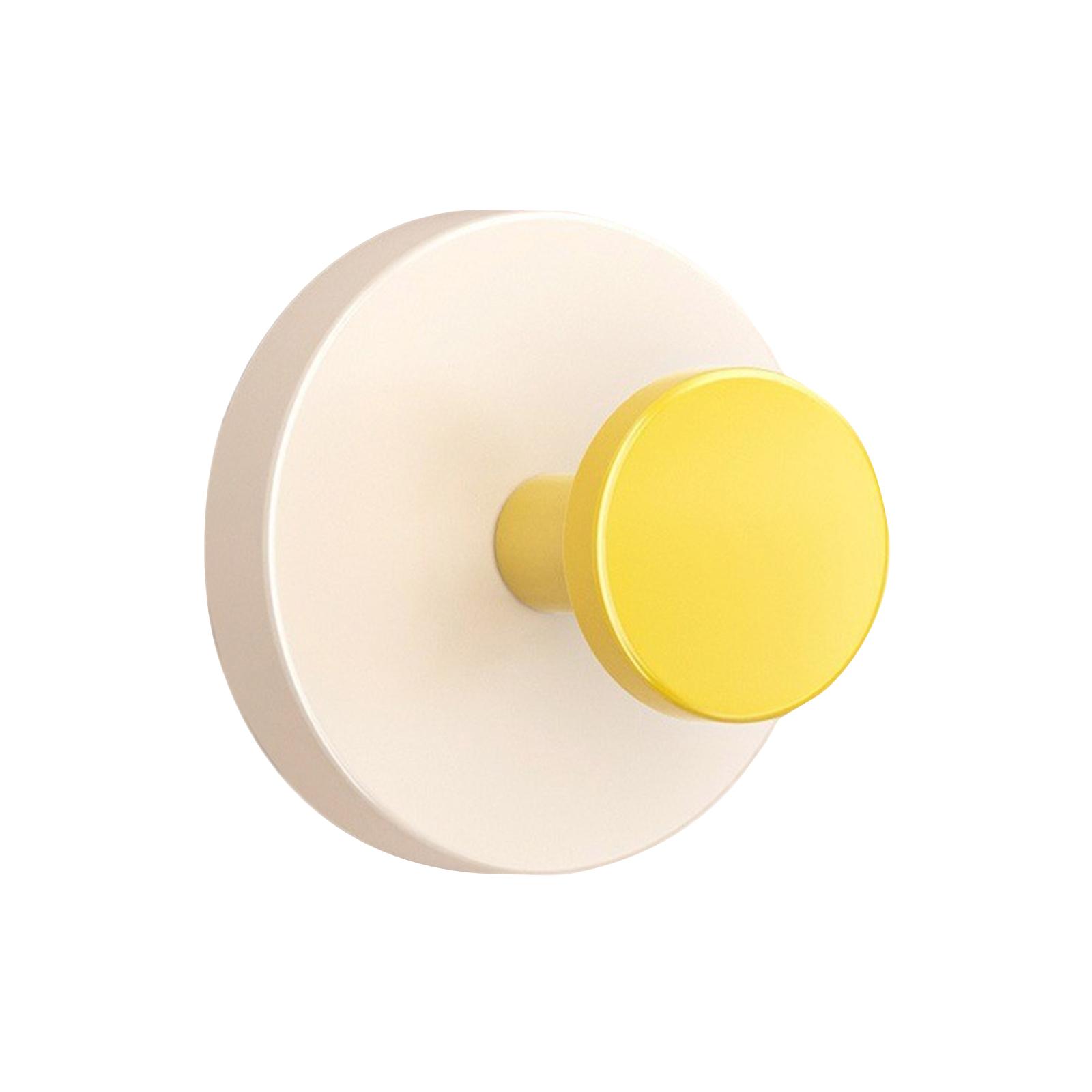 

Вешалка для венка на входную дверь, Сверхпрочный крючок на присоске для стеклянного окна/над дверью/для улицы, Рождество/День благодарения/Хэллоуин/Пасха/День святого Валентина One Size жёлтый