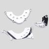 Motorcycle Engine Cover Engine Slider Engine Guard Kawasaki Z900 Z900RS Z900RSCAFE All Models (Color Electroplated Silver)