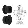Jucheng ZP3-10UMN Vacuum Suction Cup