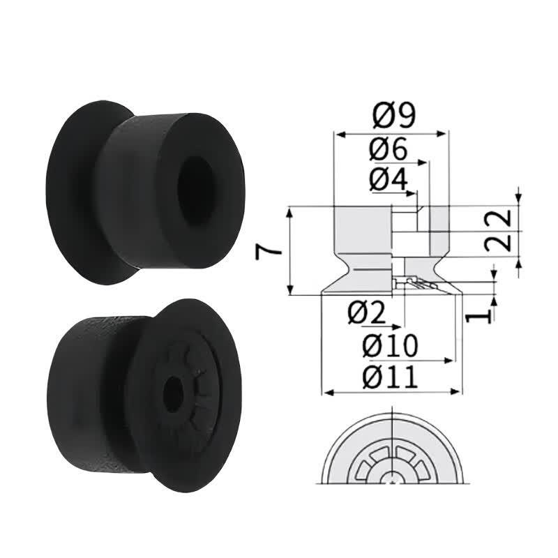 Jucheng ZP3-10UMN Vacuum Suction Cup