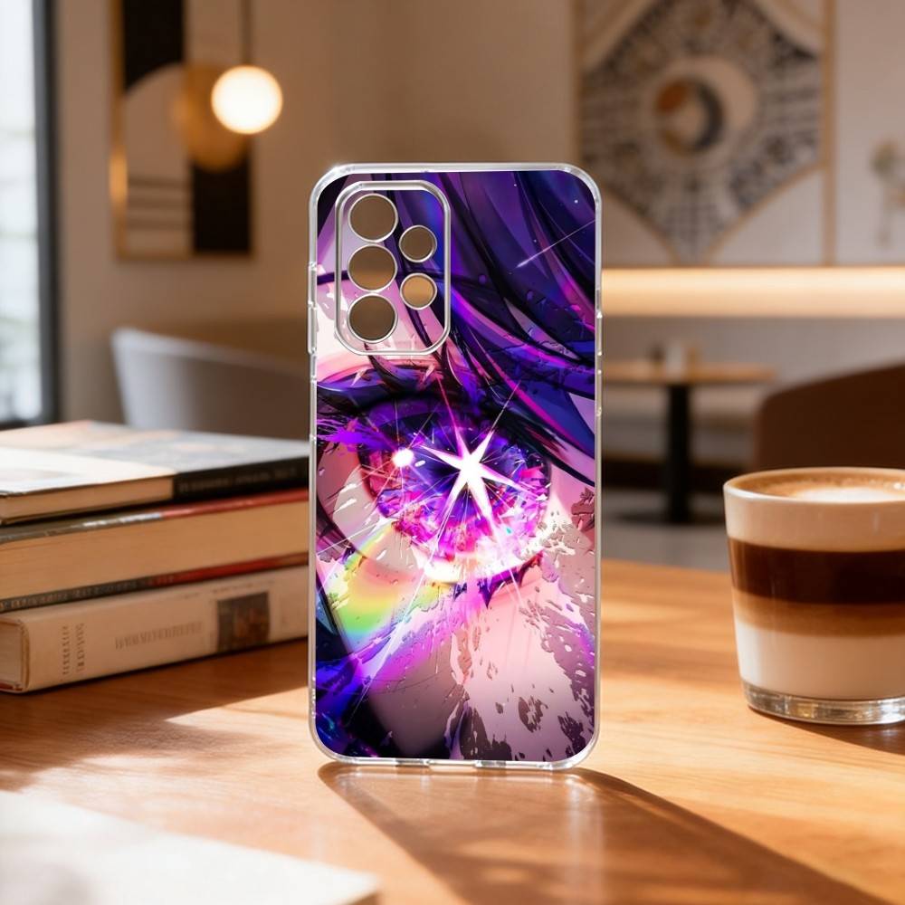 Oshi No Ko AI-Anime C-Cute  Phone Case Transparent Silicone Soft For Samsung S25,S24,S21,S22,S23,S30,Ultra,S20,Plus,Fe