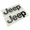 ABS Car Front Hood Sticker for Jeep Wrangler Grand Cherokee Compass Renegade JK JL Patriot Rubicon Rear Trunk Decals Accessories
