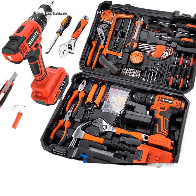 Multifunctional Electric Drill Set for Household & Car Repairs