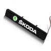 1Pcs Car Front Hood Grille Emblem Badge Decorative LED Light For Skoda Octavia Superb Rapid Kodiaq Karoq Fabia Kamiq Enyaq Yeti OO555