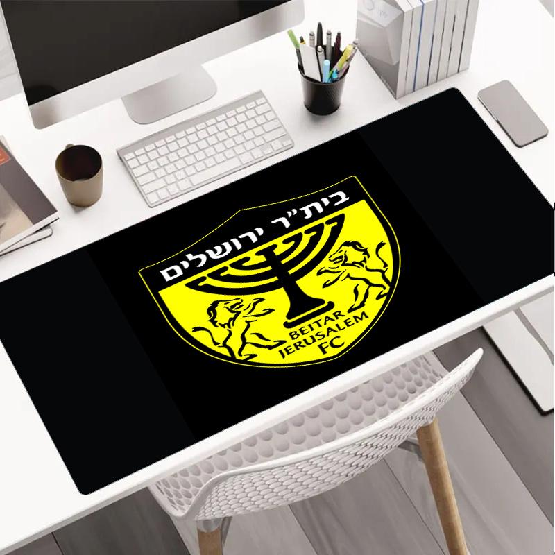 Jerusalem Fc Logo Design Mouse Pad Mouse Pad, Gaming Mouse Pad, Keyboard Pad, Desk Decor for Computer Notebook Fan Gift Birthday Gift