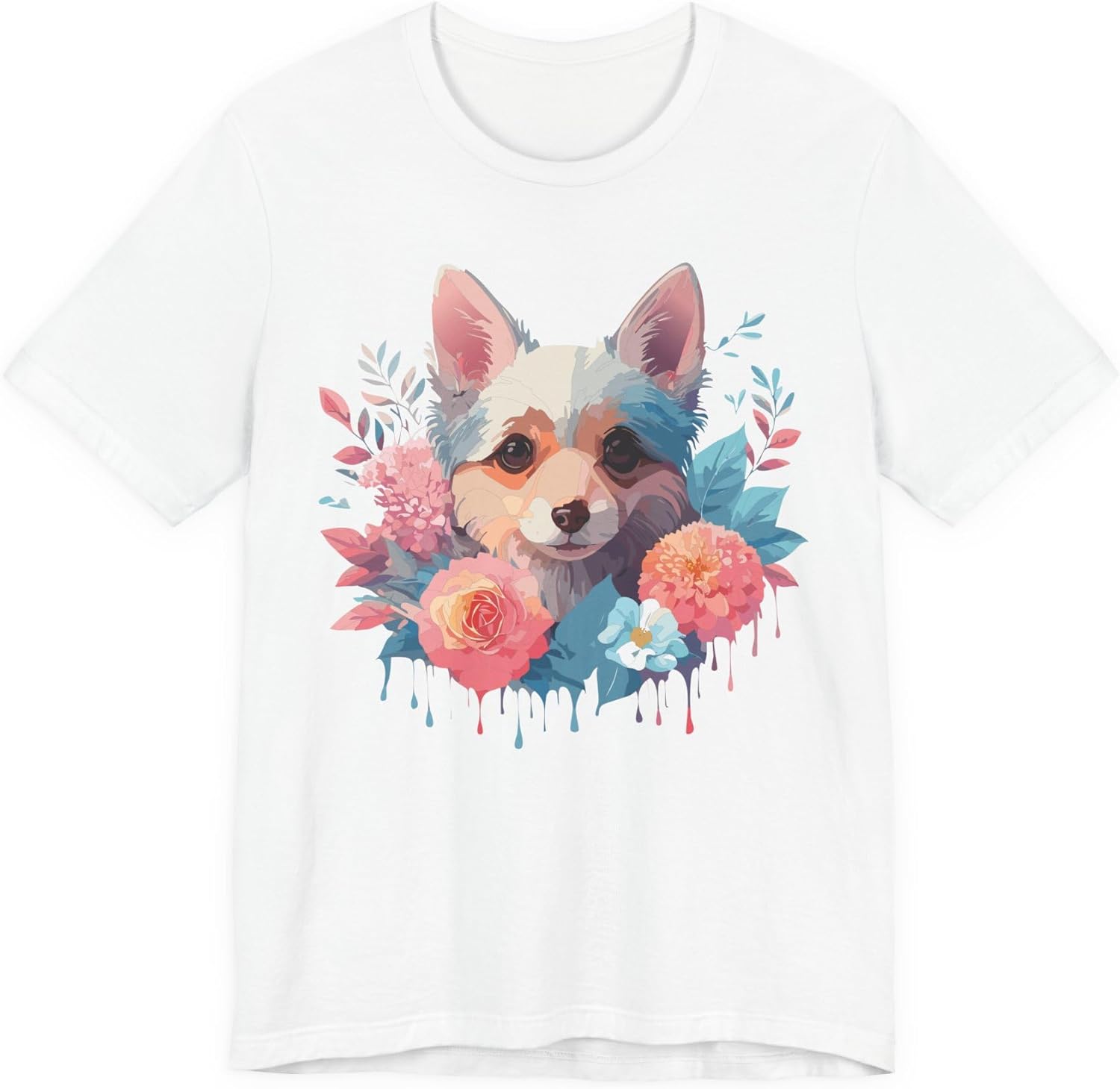

Dog Graphic Design Tee, Dog Shirt, Vintage Tees, Art Design T-Shirt, Animal Graphic Tee, Animal Shirts 9 5XL різнокольоровий