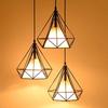 JOYINLED Vintage Style Ceiling Light Retro Fashionable Pendant Lighting 3-Perfect for Island Living Room Dining Room Bedroom