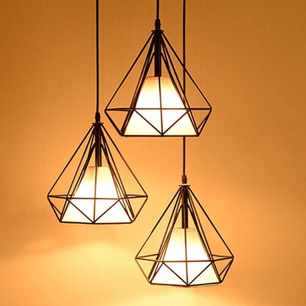 JOYINLED Vintage Style Ceiling Light Retro Fashionable Pendant Lighting 3-Perfect for Island Living Room Dining Room Bedroom