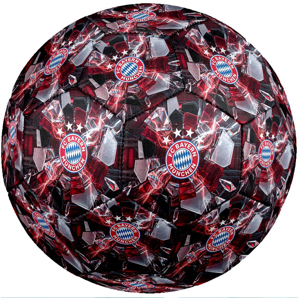 Bayern Munich Theme Soccer Ball Size 5 Soccer Ball Soft Touch Professional Training Football for Outdoor Sports