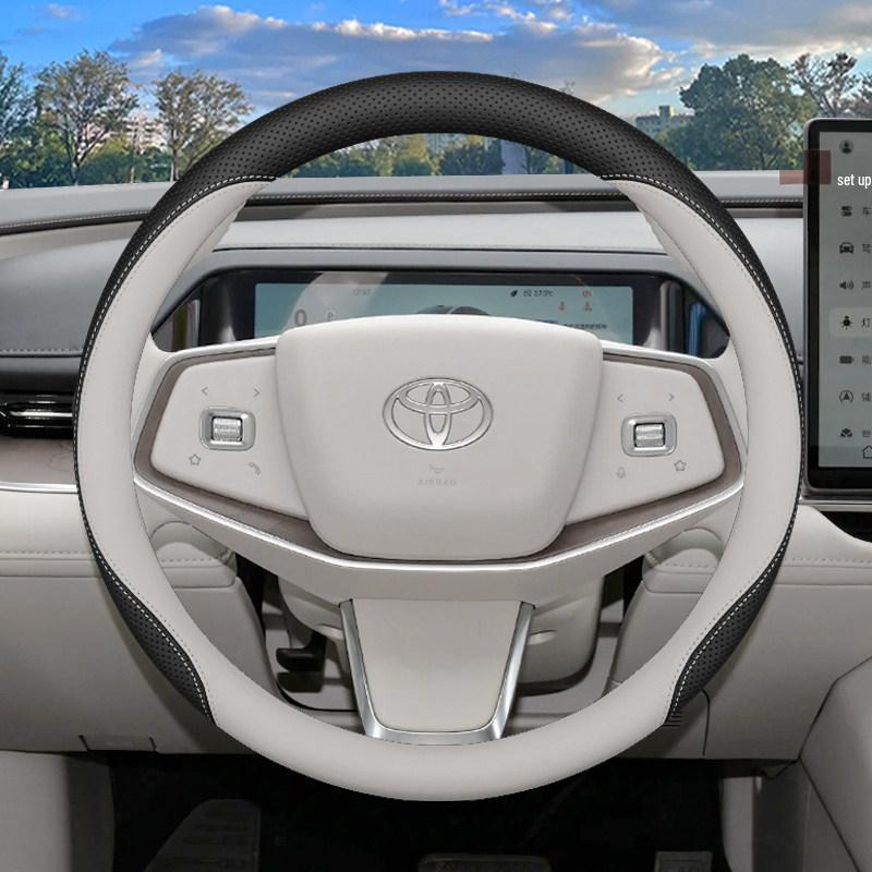 Ultra-thin Steering Wheel Cover for Toyota Yaris L - Dedicated Interior Modification Accessory