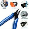 Chrome Vanadium Steel Industrial Electronic Pliers for Wire Cutting, Trimming Plastic, and Electronic Feet - Durable Model DIY Hand Tool Scissors