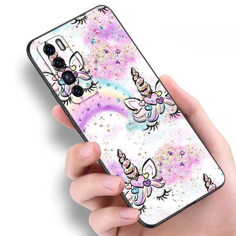 Rainbow Unicorn on We Heart It Case For Huawei NOVA 8 9 Pro 8i 7i 7SE Y60 5T Mate 40 30 20 10 Lite Honor 50 30 Premium Pro + 30S