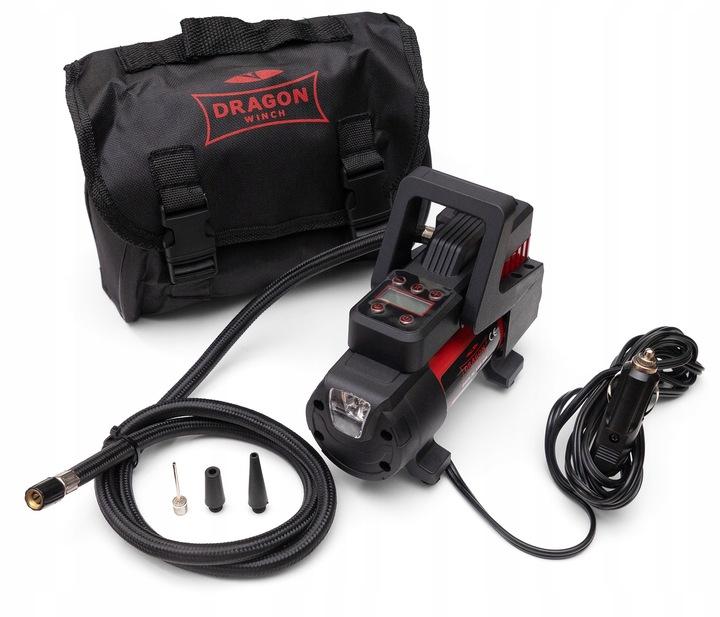 Kompresor Powietrzny Dragon Winch 12V 10,34Bar 35L/Min Z Latarką Led