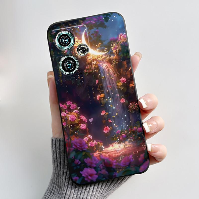 For ZTE Nubia Z50 Case NX711J Luxury Cute Heart Rabbit Black Soft Silicone Shockproof Back Cover For NubiaZ50 Z 50 5G Phone Case
