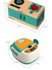 Kids' Pretend Play Stove Kitchen Set with Cuttable Vegetables - Perfect Gift for Boys and Girls