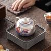 Hao Feng 999 Gilded Silver Dunhuang Tea Set