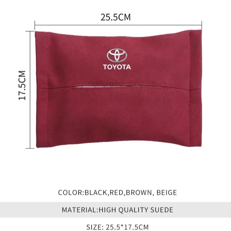 Suport Cutie Șervețele Auto Parasolar Spătar Scaun Accesorii Auto Pentru Toyota Corolla Yaris Aygo Prius RAV4 Crown CHR Camry Auris