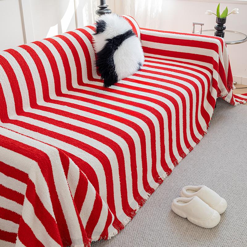 

Скандинавский стиль Высококачественный чехол для дивана Утолщенная ткань для чехла дивана Четырехсезонный Чехол для дивана с защитой от царапин кошек Одеяло для дивана 180*400cm