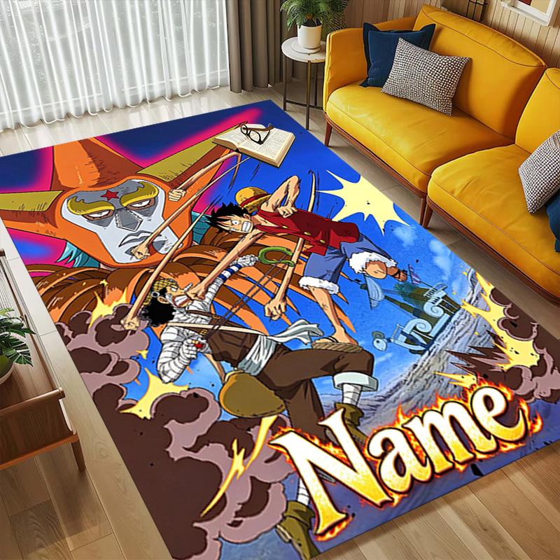 Custom O-One Piece Area Rug Carpet For Bedroom Game Playroom Living Room Nonslip Sofa Office Home Decor Doormat Christmas Gift