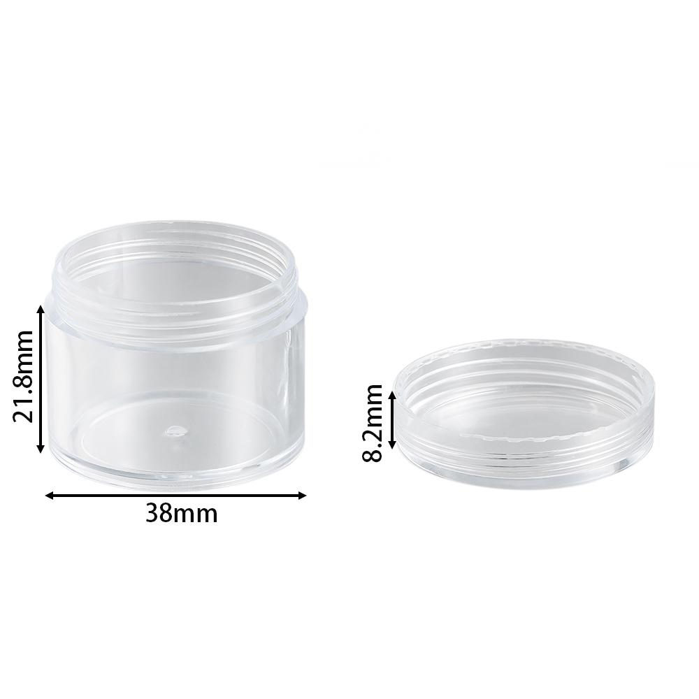 Multiple Styles Storage Container Jewelry Box Clear Plastic Organizer Box Earrings Rings Beads Storage Organizer Display Case