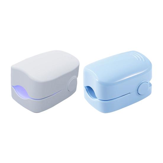 2Pcs Nail Fungus Treatment Light 910nm Infrared Light 460nm Blue Light Toenail Fingernail Fungal Cleaning Onychomycosis Removal Device