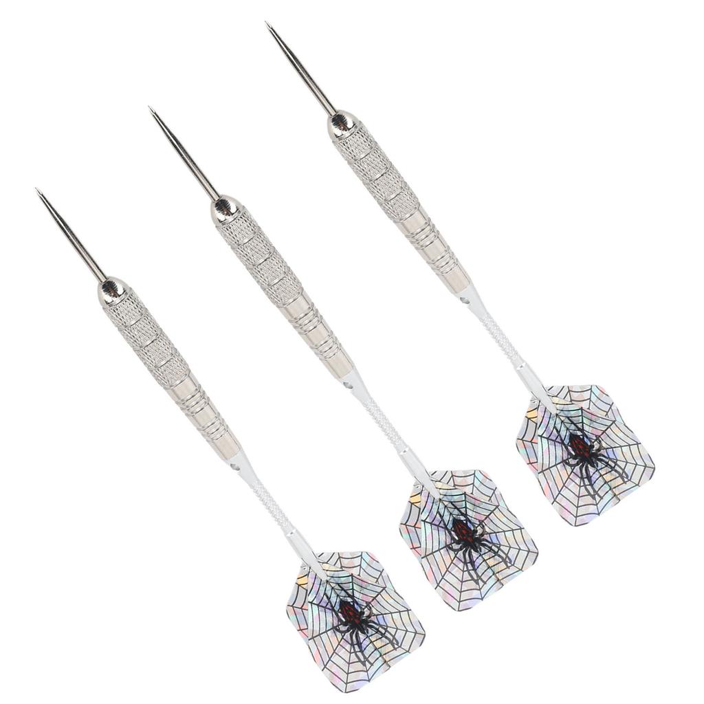 Metal Tip Darts Set Iron Aluminum Lightweight Enhanced Grip Professional Metal Darts for Dartboard
