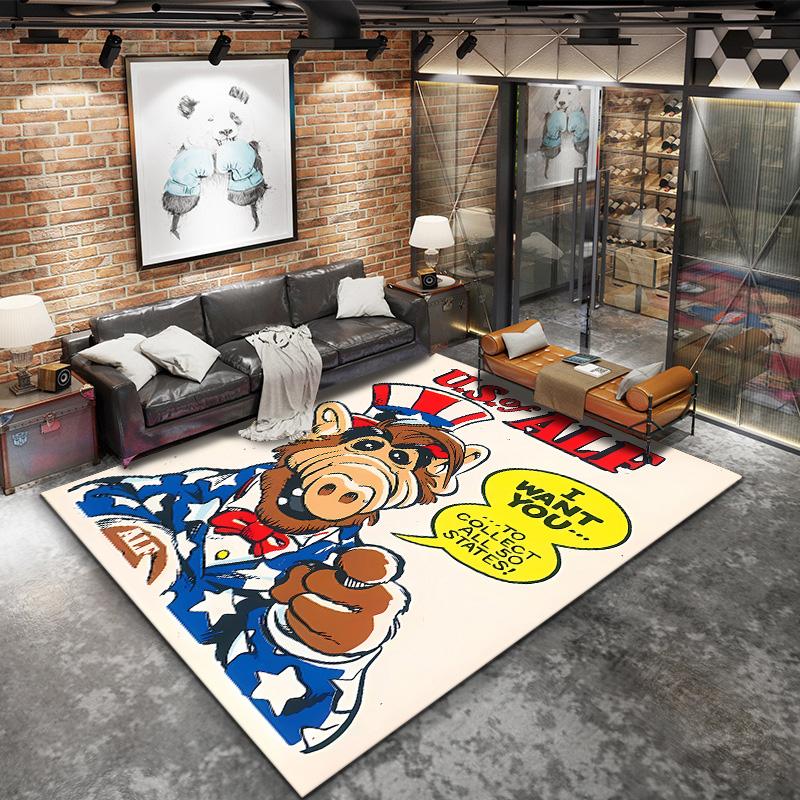 Uicideboyalf Carpet Rug For Living Room Bedroom Home Sofa Decoration Kids Play Nonslip Floor Mat