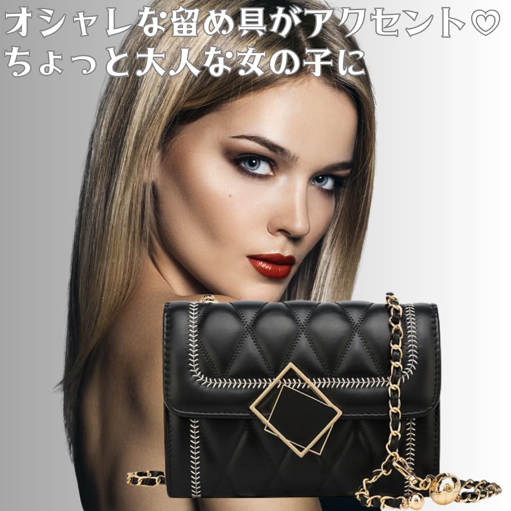 ORIJIRI Women's Shoulder Bag, Handbag, PU Leather, Stylish, Cute, 2-Way, Lightweight, Ladies' Bag