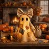 Neat Stitching Patchwork Ghost Soft Pieced Fabric Halloween Decor  Indoor Spaces