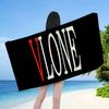 British Clothing Brand V-VLONE Beach Towel Colorful Bath Towels For Girl Microfiber Quick Dry Sand Free Yoga Spa Gym Pool
