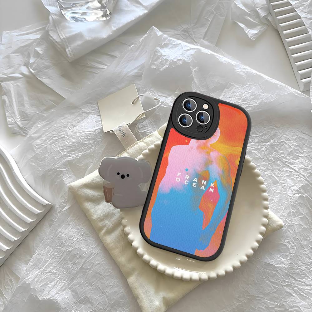 Singer Frank Blonde Oceans Hot Phone Cover For iPhone 16 15 14 13 12 11 Pro Max Plus Leather Soft Case