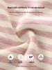 DUUDUU Striped Long Sleeve T-Shirt for Baby Boys & Girls - 2025 Korean Style Base Layer