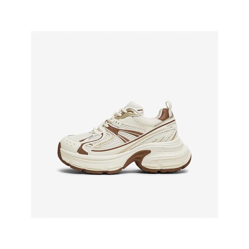 Basto Women s Fashion Chunky Platform Sneakers A6186AM5 34