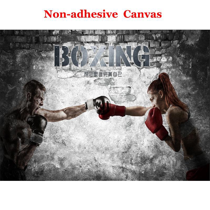 

Индивидуальные Высококлассные и Простые Фотообои 3D Абстрактный Боксерский Зал Красота Парень Обои Гостиная Диван ТВ Предметы Дома Водонепроницаемые Фотообои 300cm (W) x 200cm (H)