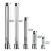 Socket Ratchet Wrench Extension Bar 1/4" 3/8" 1/2" 50/75/100/125/150/250Mm Long Bar Steering Sleeve Connecting Rod Accessories