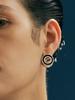 Moi Studio #Moi 4St Black O Earrings_04