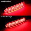 2Pcs LED Rear Bumper Reflector Light for Toyota Avensis Saloon Estate/Tourer Estima 2.4 Previa RAV4 Brake Warning Dynamic Lamp.
