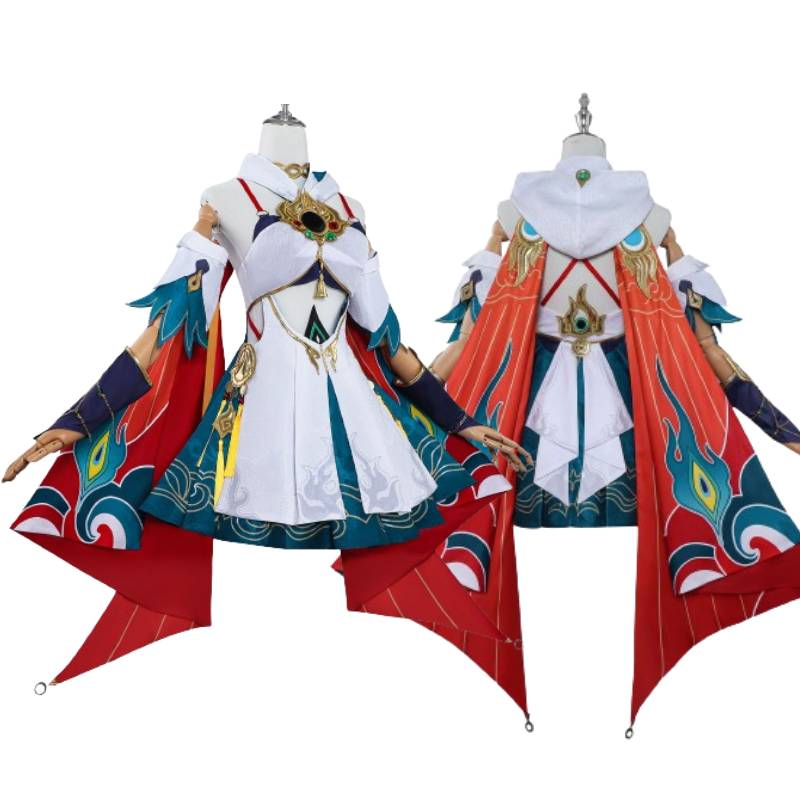 Rail Star Honkai Yunli Cosplay Costume Game Character Hallowmas Fashion Party