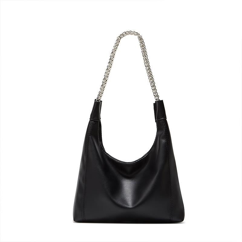 

Chain tote bag large-capacity bag new bag fashionable commuter oily leather women s bag shoulder bag