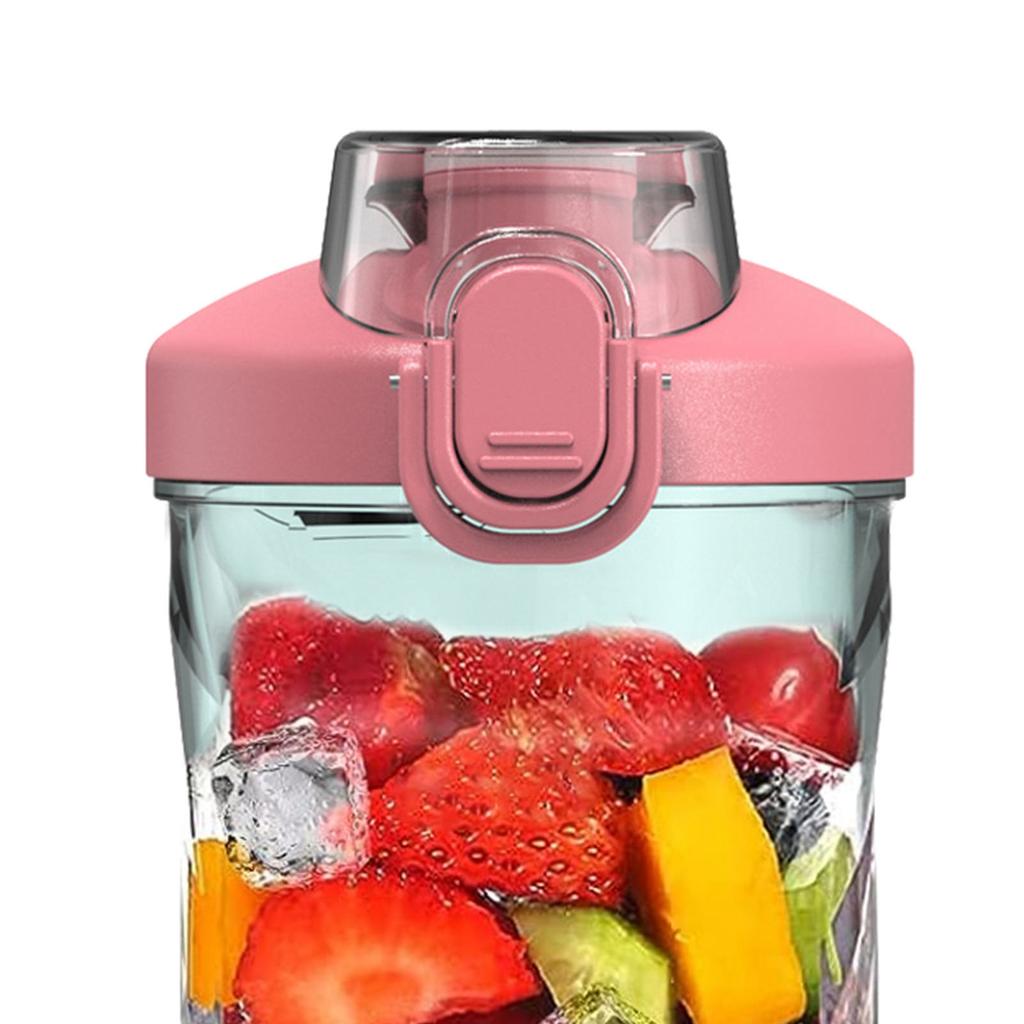 Portable Blender 600ml Personal Size Juicer Cup for Shakes and Smoothies with 6 Blades 150 Watt Waterproof Rechargeable