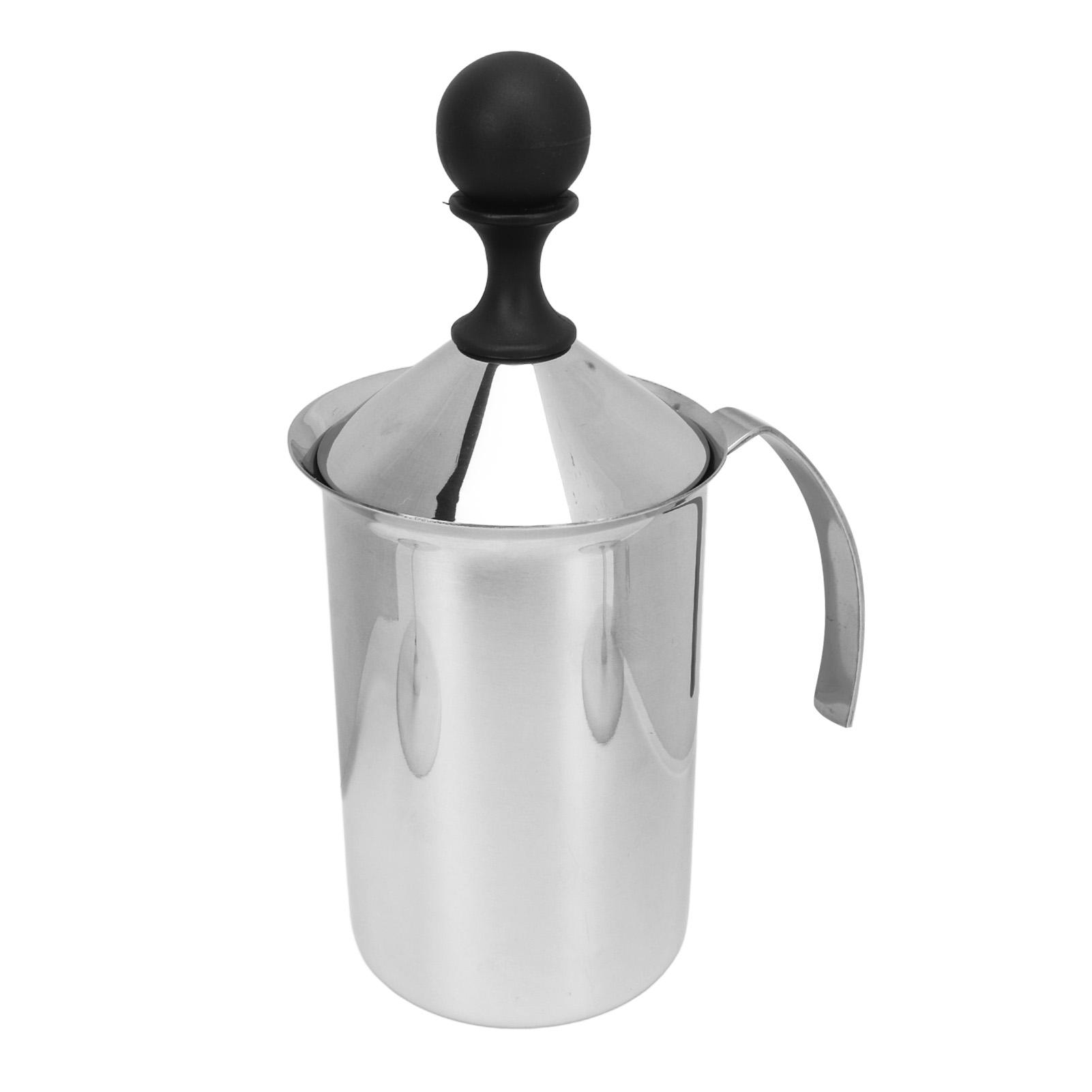 

Двухслойный универсальный ручной вспениватель молока из нержавеющей стали для дома и кофеен