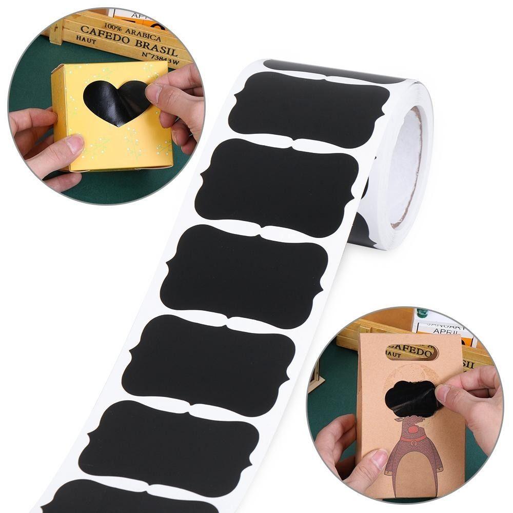 120Pcs/Roll Removable Blackboard Stickers PVC Chalkboard Stickers Chalkboard Labels  Home & Kitchen