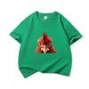 Kids Cotton T Shirt Cute Peeking Chicken Print Crew Neck Short Sleeve Tee Casual Breathable Boys Girls Summer Tops