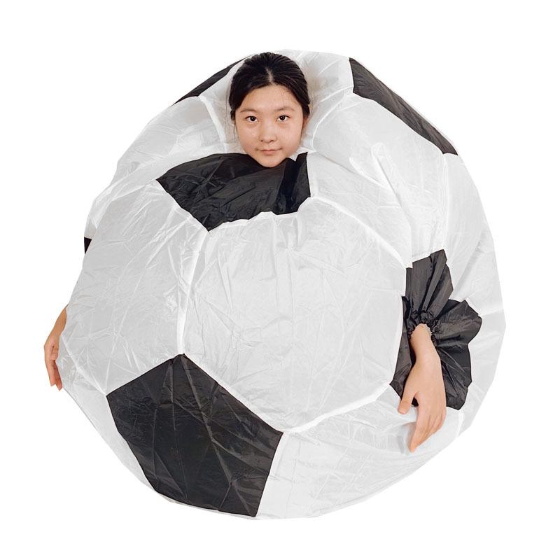 Adult Inflatable World Cup Football and Volleyball Costume - Funny Mascot for Parties and Events