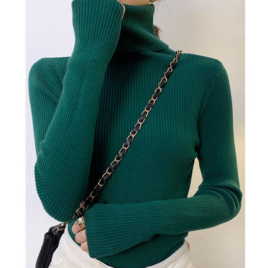 Frauen Herbst Rollkragenpullover Gestrickte Weiche Pullover Kaschmir Pullover Grundlegende Weiche Pullover Für Frauen Herbst Winter