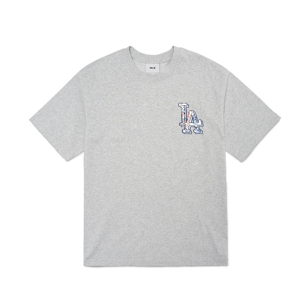 MLB Los Angeles Dodgers T Shirt Unisex Gray 3ATSB0644-07MGS XL