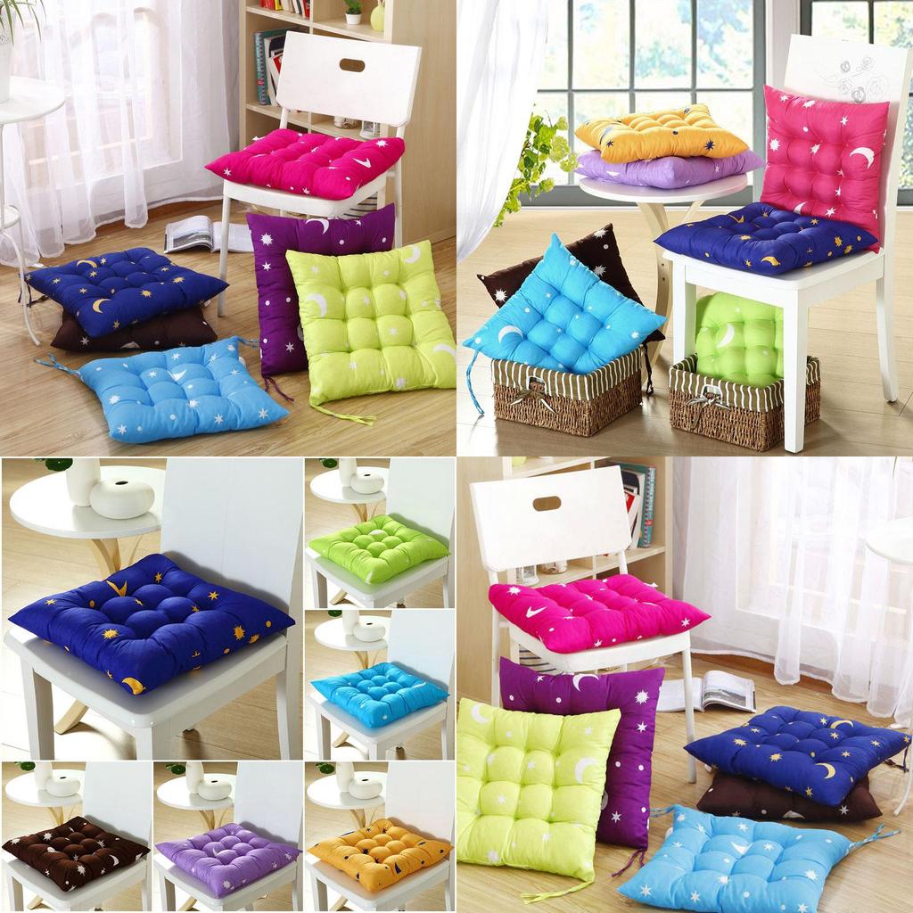 Plush Square Design Soft Chair Seat Pad Cushion For Comfortable Dining Experience