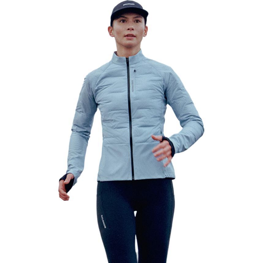 Salomon Falcon Fly Pl Hybrid Down Jacket Technology Style High-End Competitive Running Outdoor Sports Lightweight Warm Down Jacket LC3024500